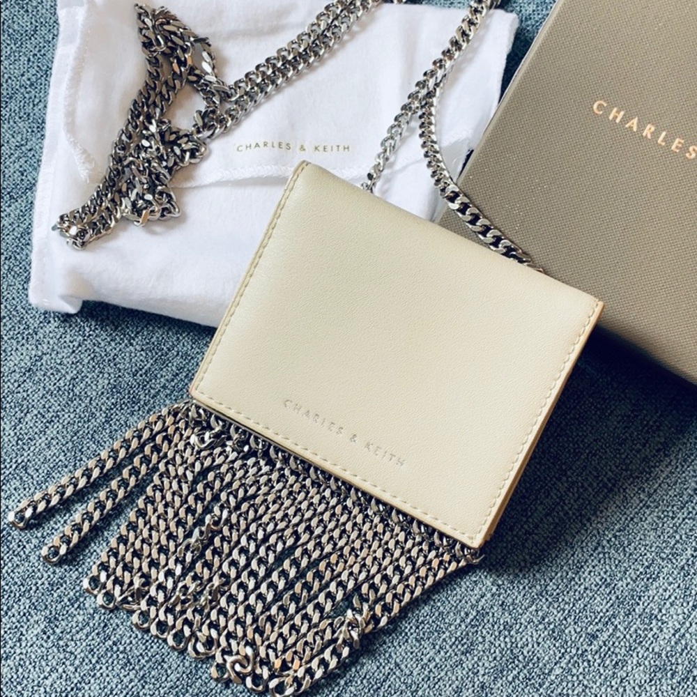 Charles & Keith Wallet with chain strap